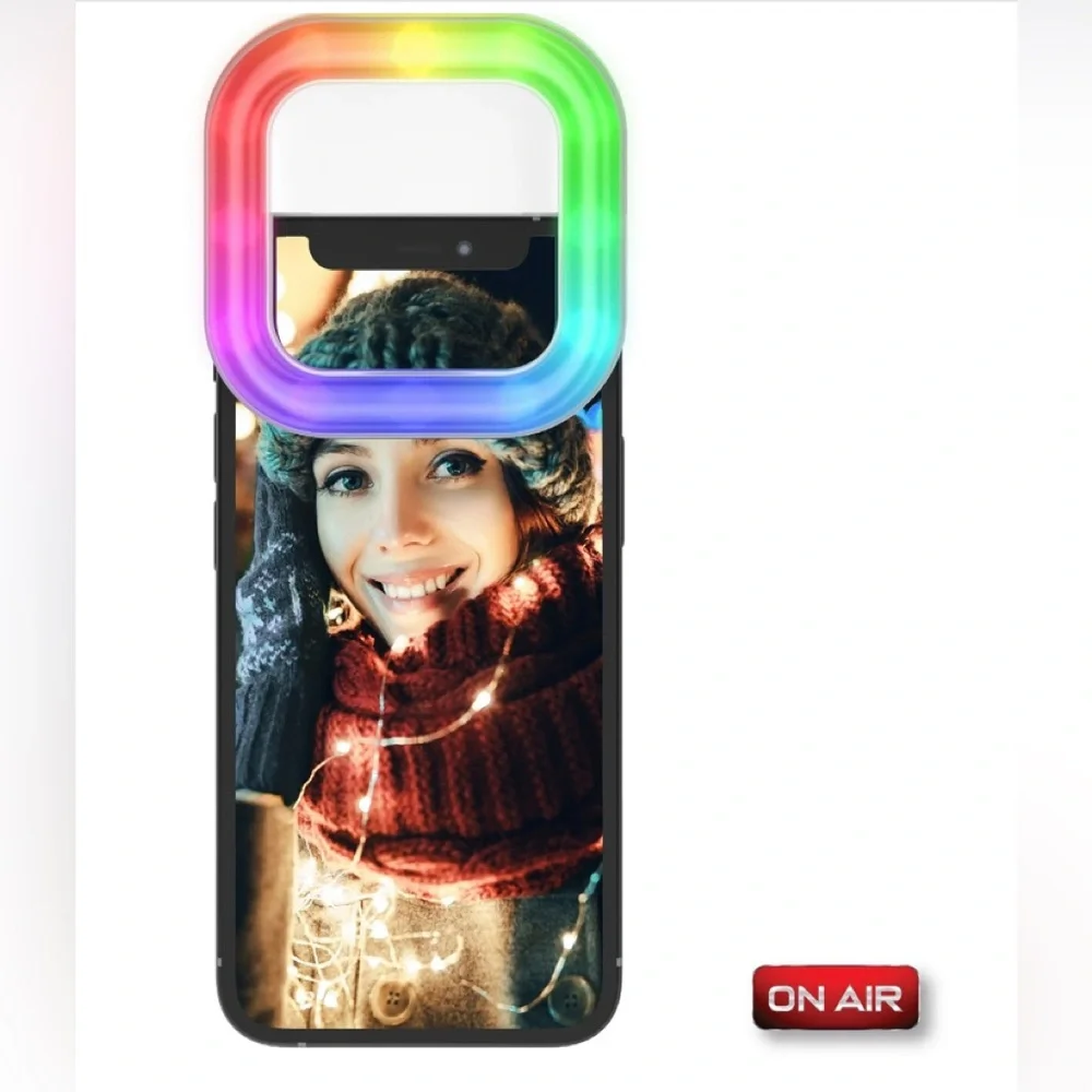 RGB Selfie Halo Light - Square